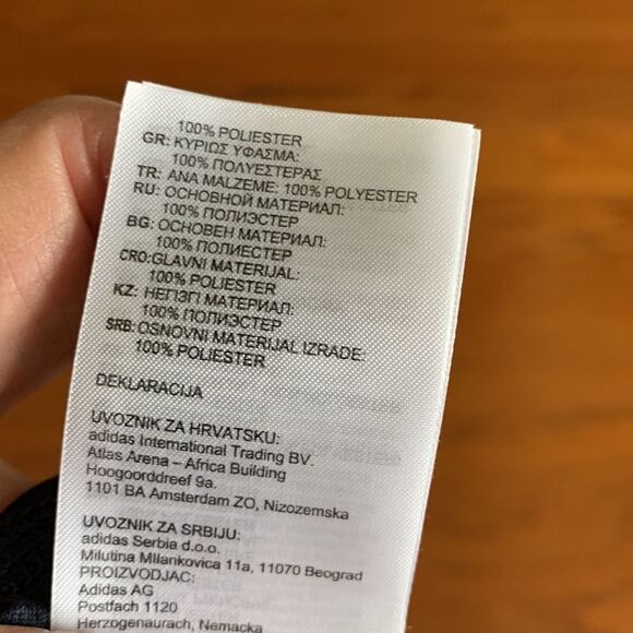 Adidas navy blue Freelift Climalite long sleeve shirt - Picture 6 of 7